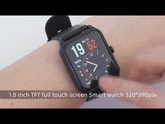 IP68 TFT Bluetooth die Smartwatch, SDK-het Smart Watch van de Vraagsteun roepen