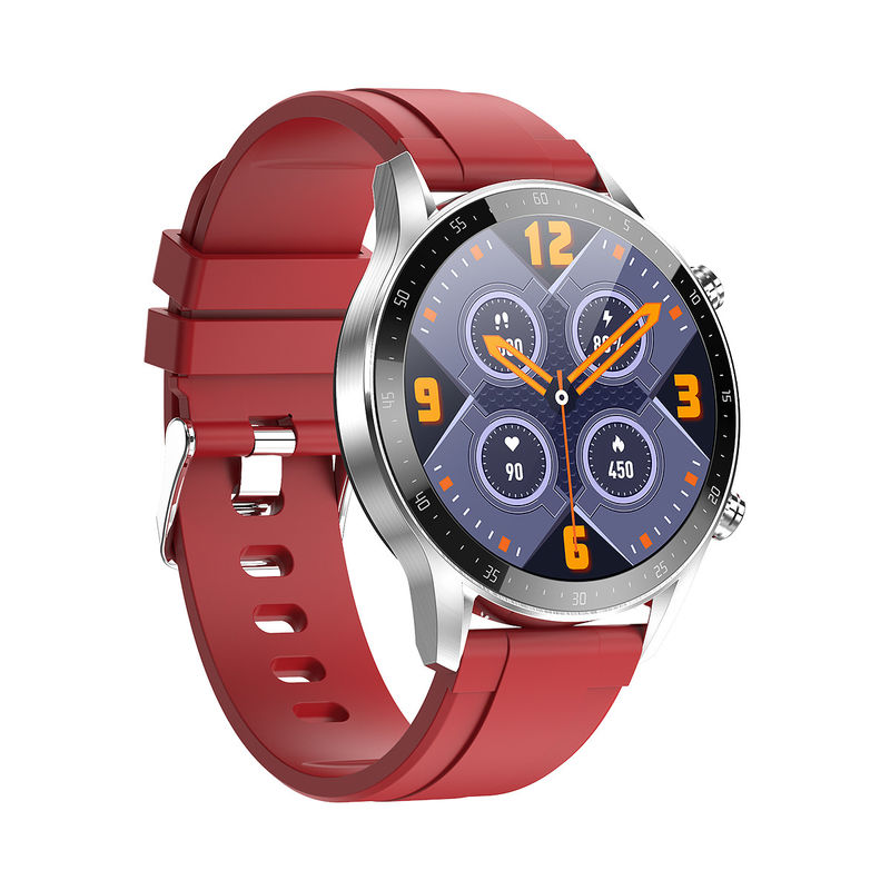 240x240 TFT Mobile Watch In Circle Shape , Zinc Alloy Health Monitoring Smart Watch
