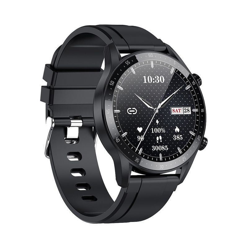 240x240 TFT Mobile Watch In Circle Shape , Zinc Alloy Health Monitoring Smart Watch