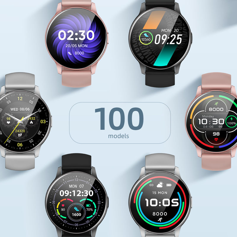 Wearable Mobile Smartwatch In Circle Shape Multifunctional 240x240