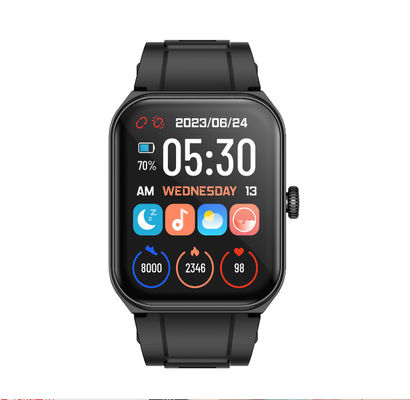 Het Smart Watch van hartrate monitoring AMOLED Magnetische het Laden Veelvoudige Sporten