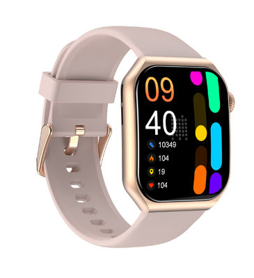 De auto van de de Stapteller van Smartwatches van de Spanningsopsporing Horloges van de het Siliconeriem voor Dames
