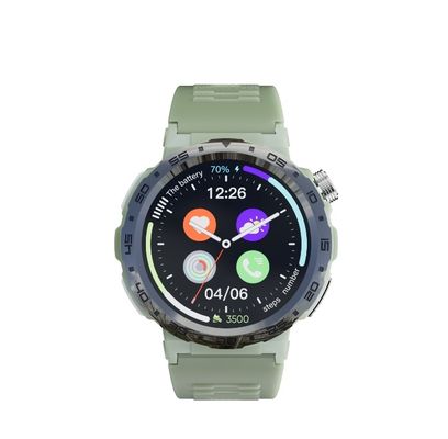 1.43''GPS Smart Watch Outdoor Sports Spo2 Stress Monitor Hoog resolutie